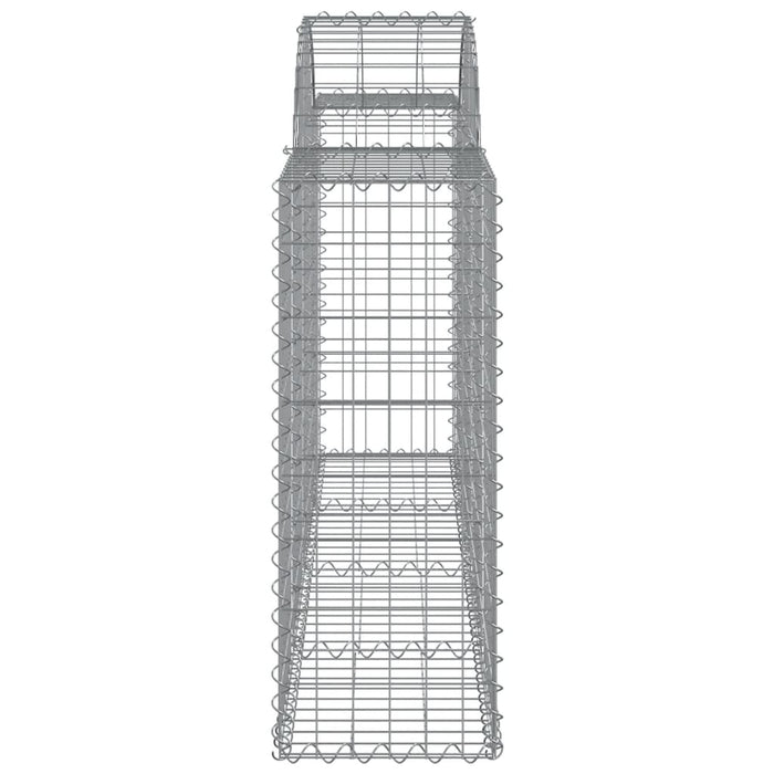 Schanskorven 13 st gewelfd 200x30x80/100 cm ijzer