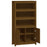 Hoge kast 80x35x154 cm massief grenenhout honingbruin