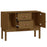 Dressoir 110x40x78 cm massief grenenhout honingbruin