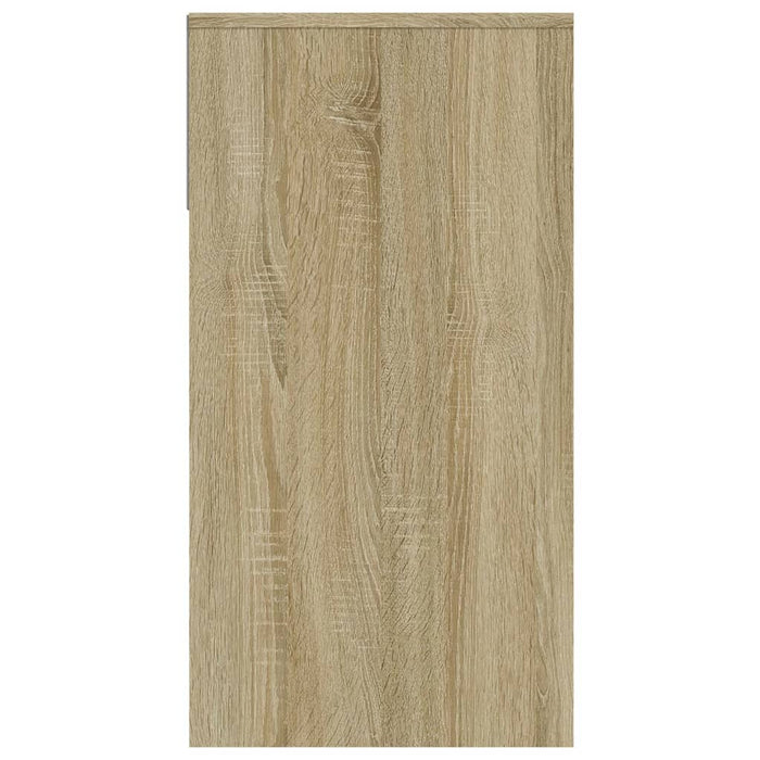 Wandtafel 100x39x75 cm bewerkt hout sonoma eikenkleurig