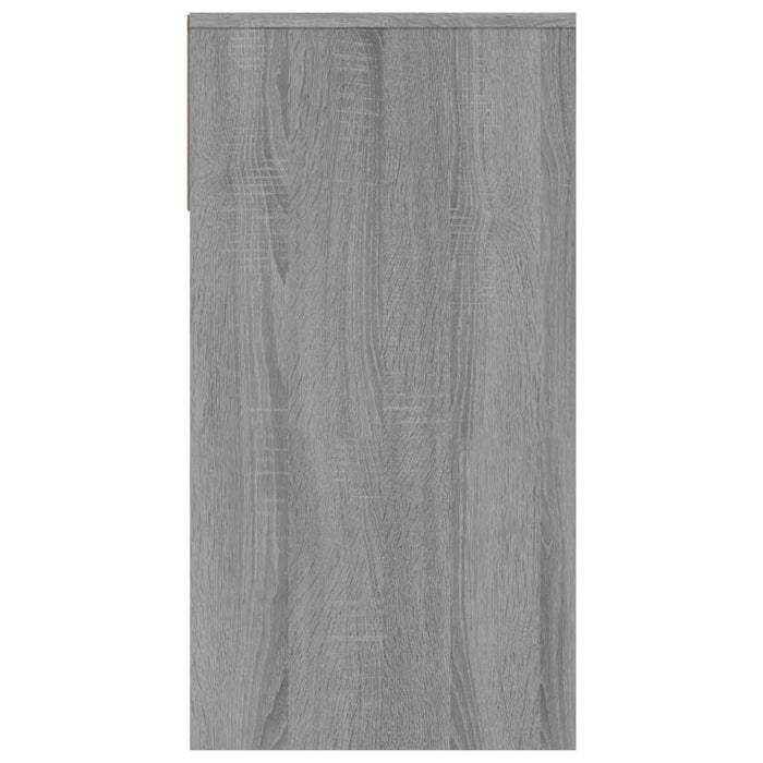 Wandtafel 100x39x75 cm bewerkt hout grijs sonoma eikenkleurig