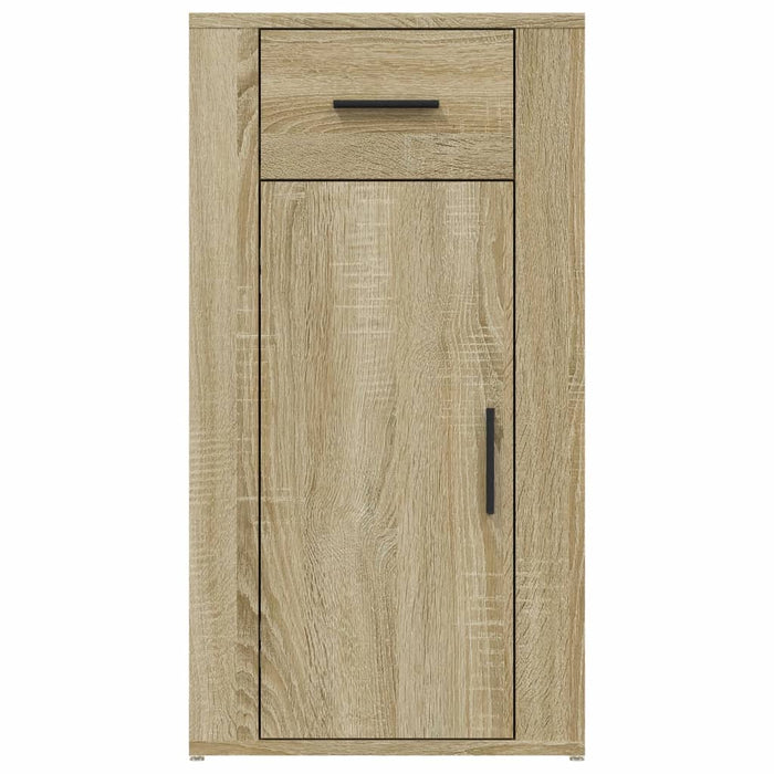 Bureaukastje 40x49x75 cm bewerkt hout sonoma eikenkleurig