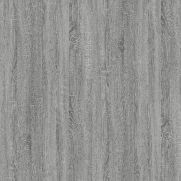 Bureaukastje 40x49x75 cm bewerkt hout grijs sonoma eikenkleurig