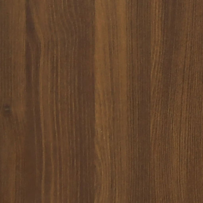 Salontafel 60x50x36,5 cm bewerkt hout bruineikenkleurig