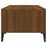 Salontafel 90x50x36,5 cm bewerkt hout bruineikenkleurig