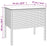 Bijzettafel 53x37x48 cm poly rattan en gehard glas bruin