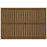 Wandhoofdbord 159,5x3x110 cm massief grenenhout honingbruin