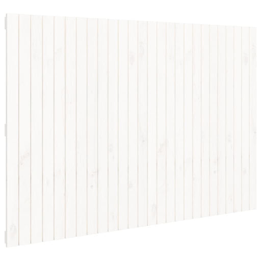 Wandhoofdbord 166x3x110 cm massief grenenhout wit