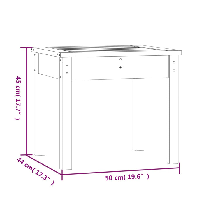 Tuinbank 50x44x45 cm massief douglashout