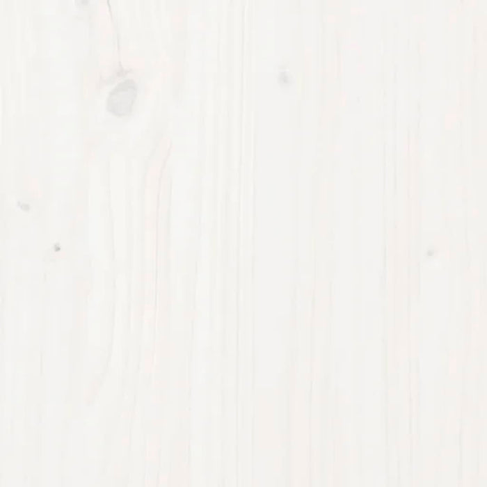 Tuinbank 2-zits 159,5x44x45 cm massief grenenhout wit