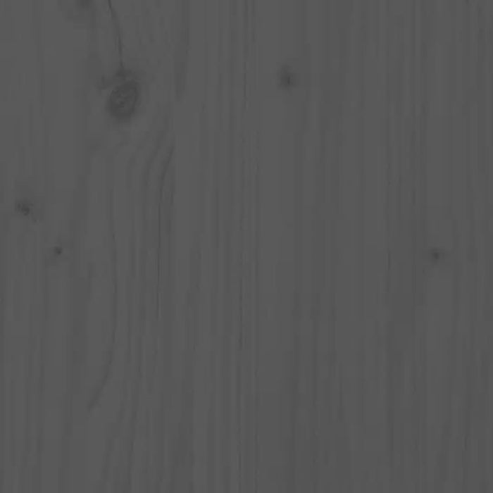 Tuintafel 203,5x90x110 cm massief grenenhout grijs
