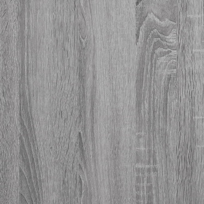 Dressoir 60x30x75 cm bewerkt hout grijs sonoma eikenkleurig