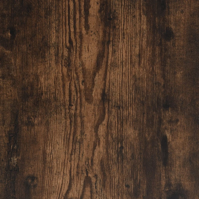 Dressoir 60x35x70 cm bewerkt hout gerookt eikenkleurig