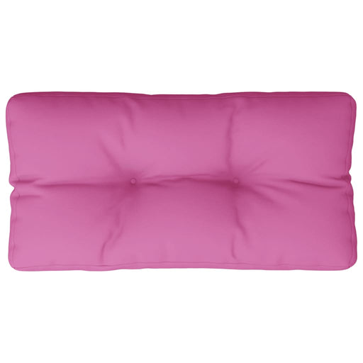 Palletkussen 80x40x12 cm stof roze