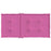 Stoelkussens 6 st lage rug stof roze