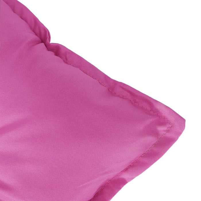 Bankkussen 150x50x7 cm stof roze