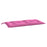 Tuinbankkussens 2 st 100x50x7 cm stof roze