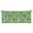 Tuinbankkussens 2 st bladpatroon 120x50x7 cm stof