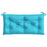 Tuinbankkussen 110x50x7 cm stof turquoise