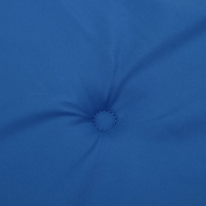 Stoelkussens 4 st hoge rug oxford stof koningsblauw