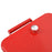 Koelbox op wielen 92x43x89 cm rood