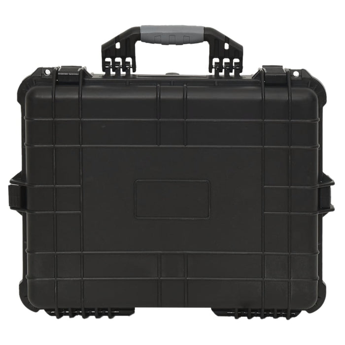 Flightcase draagbaar 55x43x21 cm PP zwart