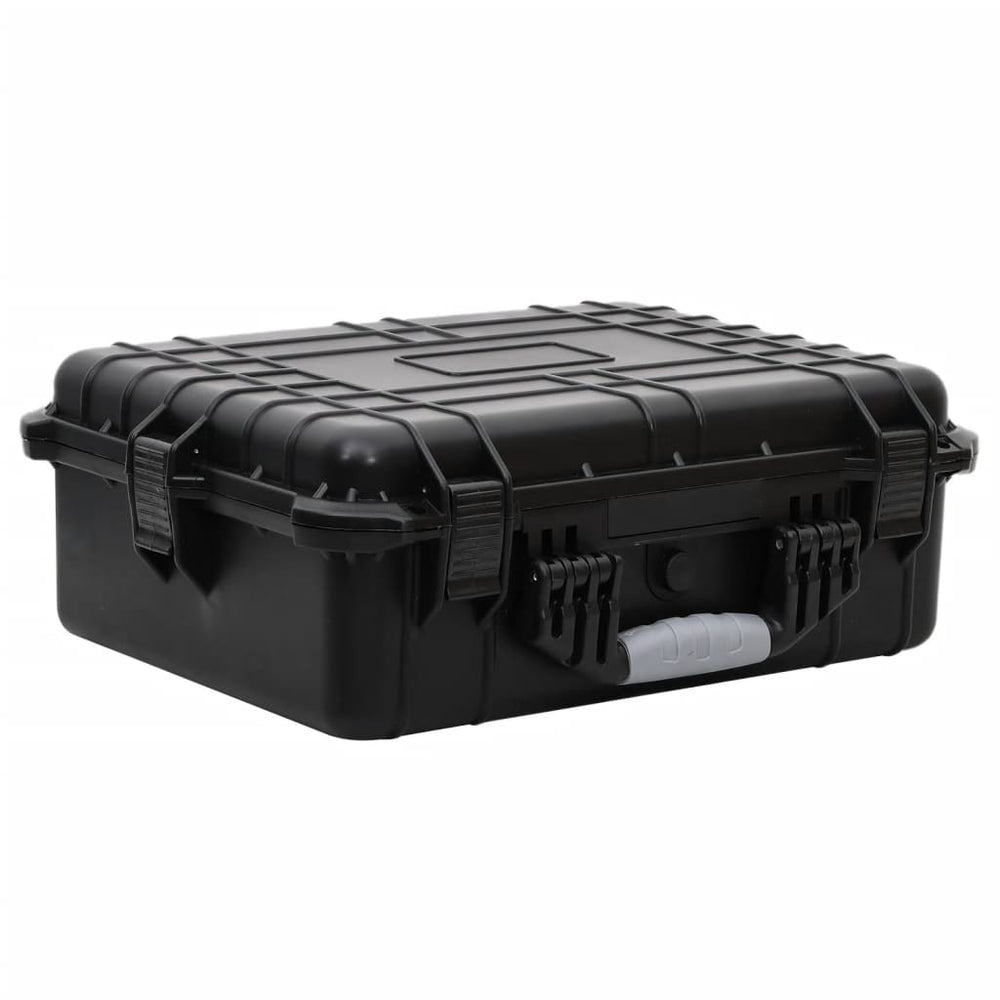 Flightcase draagbaar 52x40x19 cm PP zwart