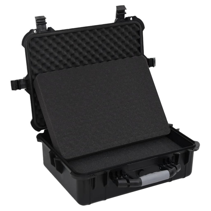 Flightcase draagbaar 52x40x19 cm PP zwart