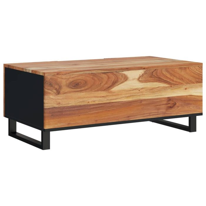 Salontafel 100x54x40 cm massief acaciahout en bewerkt hout