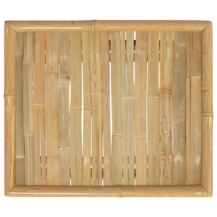 Tuintafel 65x55x30 cm bamboe