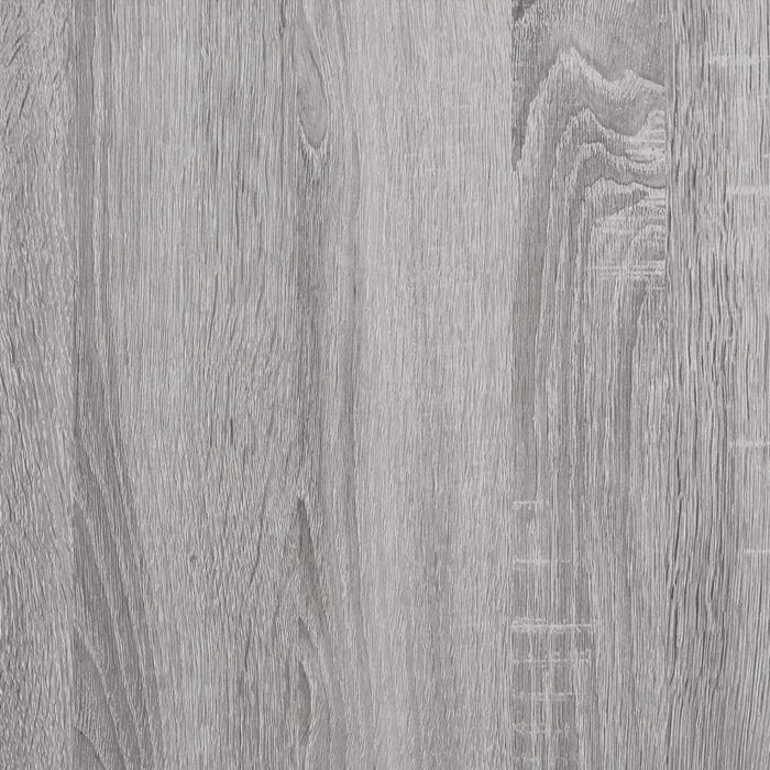 Salontafel 55x55x36,5 cm bewerkt hout grijs sonoma eikenkleurig