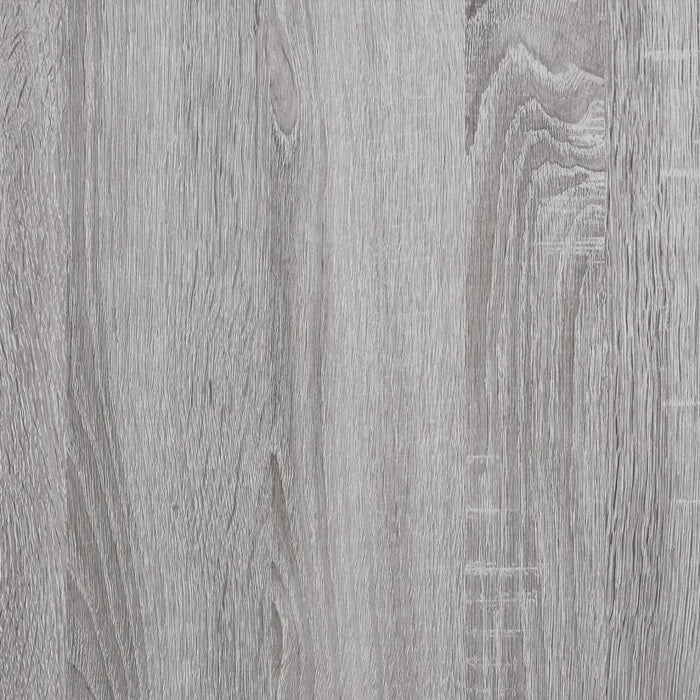 Salontafel 80x80x36,5 cm bewerkt hout grijs sonoma eikenkleurig