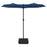 Parasol dubbel 316x240 cm azuurblauw