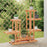 Plantenstandaard 95x25x96 cm massief vurenhout