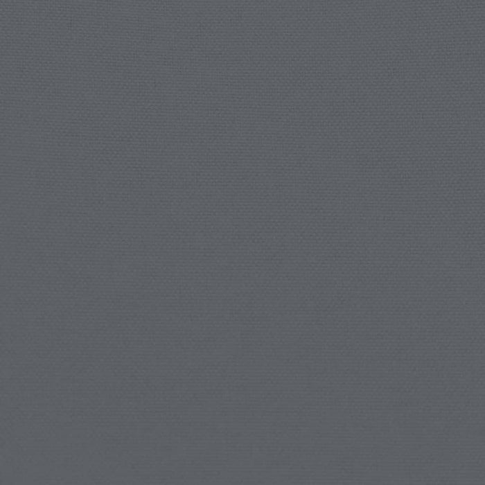 4-delige Loungeset poly rattan zwart en grijs