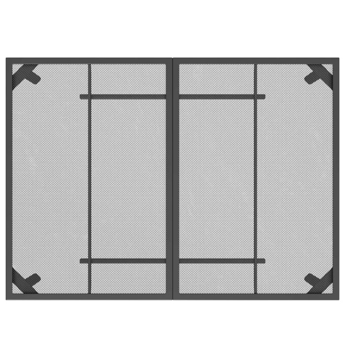 Tuintafel 110x80x72 cm staalgaas antracietkleurig