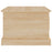 Salontafel 50x50x35 cm bewerkt hout sonoma eikenkleurig