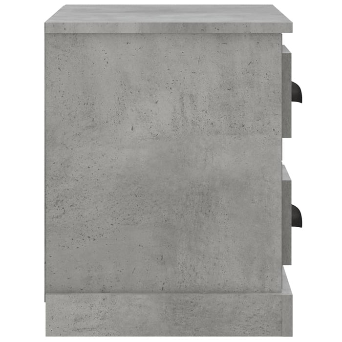 Nachtkastje 60x35,5x45 cm betongrijs