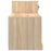 Schoenenkast 100x42x60 cm bewerkt hout sonoma eikenkleurig