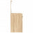 Kaptafel met LED 90x50x132,5 cm bewerkt hout sonoma eikenkleur