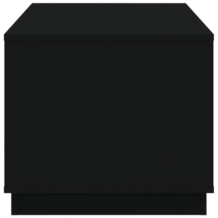Salontafel 102x50x44 cm bewerkt hout zwart
