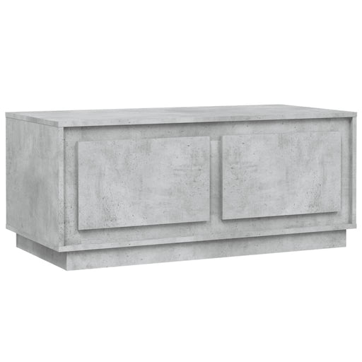 Salontafel 102x50x44 cm bewerkt hout betongrijs
