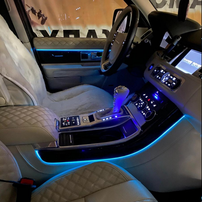 LED strip -- EL Wire -- 5 Meter -- Auto interieur verlichting -- Wit