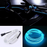 LED strip -- EL Wire -- 5 Meter -- Auto interieur verlichting -- ijs blauw