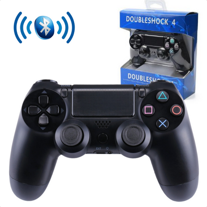 Draadloze Controller -- Zwart -- Voor PlayStation & Pc/Laptop