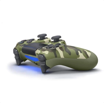 Draadloze Controller -- Camouflage Groen -- Voor Playstation & Pc/Laptop