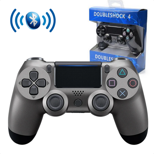 Draadloze controller -- Grijs -- Voor PlayStation & Pc/Laptop