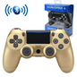 Draadloze Controller -- Goud -- Voor Playstation & Pc/Laptop