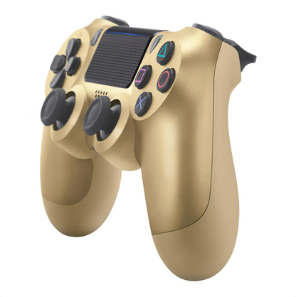 Draadloze Controller -- Goud -- Voor Playstation & Pc/Laptop