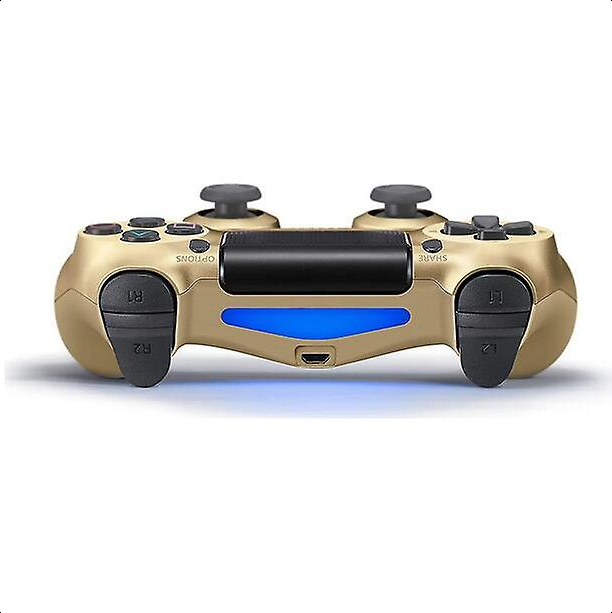 Draadloze Controller -- Goud -- Voor Playstation & Pc/Laptop